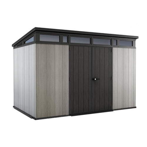 Artisan 11x7ft Double Door Pent Outdoor Plastic Garden Shed