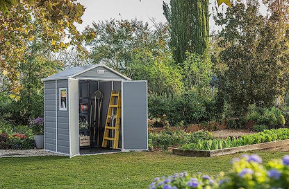 Manor 6x5ft Double Door Outdoor Garden Shed