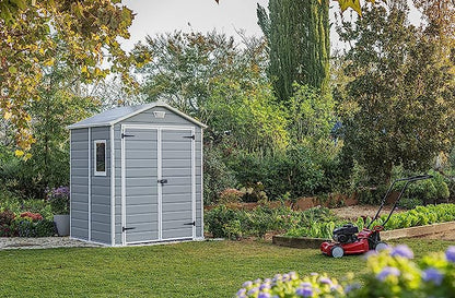 Manor 6x5ft Double Door Outdoor Garden Shed