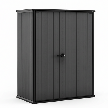 Cortina Alto 1400L Storage Cabinet - Grey