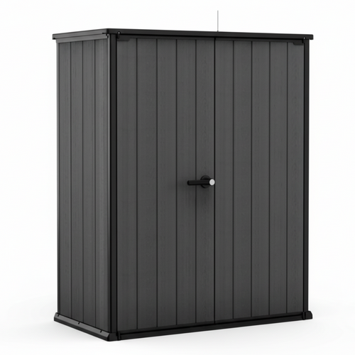 Cortina Alto 1400L Storage Cabinet - Grey